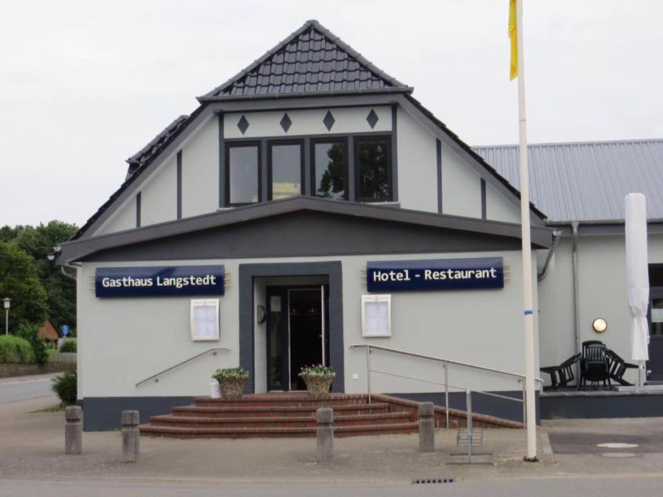 Hotel Langstedt Exterior foto